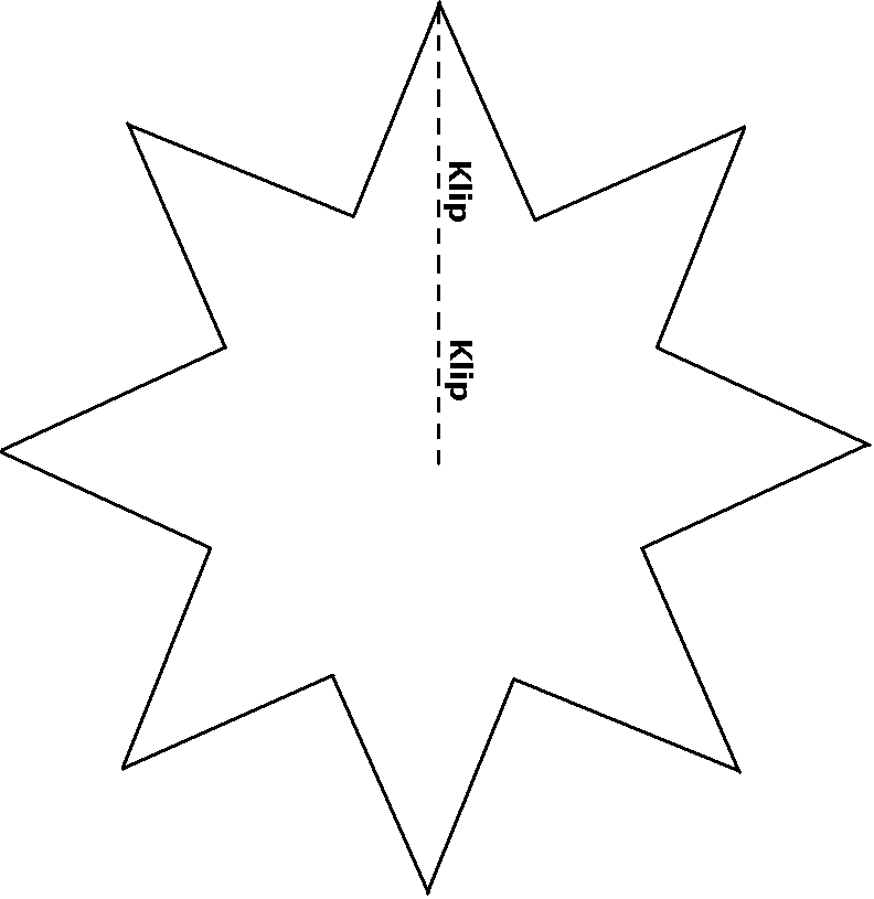 stjerneskabelon
