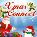 Xmas connect er et spil med julemanden og snemænd.